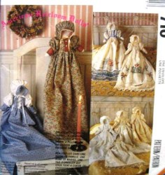 5515 13''  8 SOFT HEIRLOOM LINENS/ PILLOWCASE DOLLS PATTERN